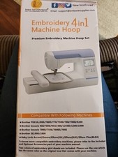 New Brothread Embroidery Machine Hoop 4 in 1 Hoop No: SA442 SA443 SA444 SA445