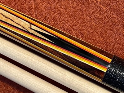 PFD Studios Paul Drexler Custom Pool Cue W/ 2 Maple Shafts