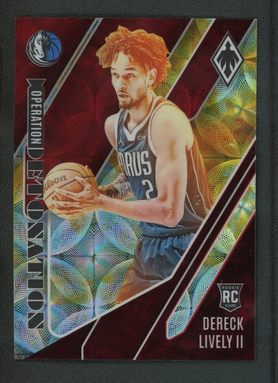 2023-24 DERECK LIVELY II 10/75 PANINI PHOENIX CHOICE RC OPERATION DETONATION