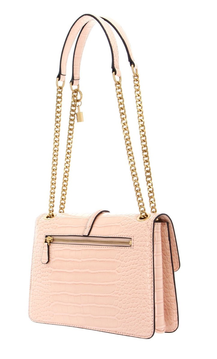 GUESS James Convertible Xbody Flap Umhängetasche Tasche Apricot 