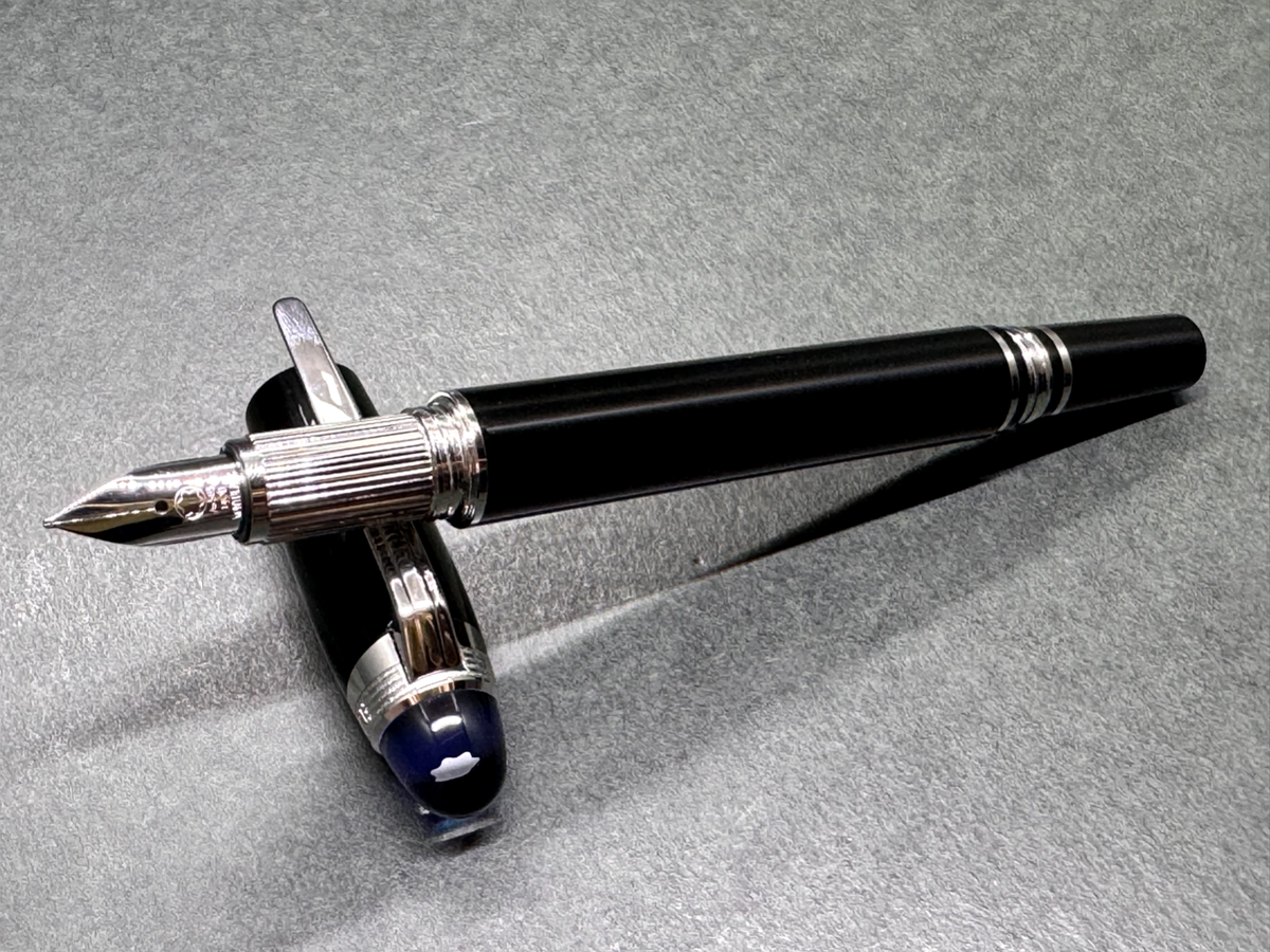 【未使用品】MONTBLANC STARWALKER BP MONTBLANC StarWalker Black Precious Resin MB118845 Fountain Pen