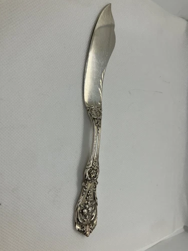 REED & BARTON FRANCIS 1ST STERLING SILVER MASTER BUTTER KNIFE OLD MARK