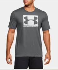 UA Under Armour Men's Logo Tee Top Athletic Muscle Gym Shirt New With Tags
