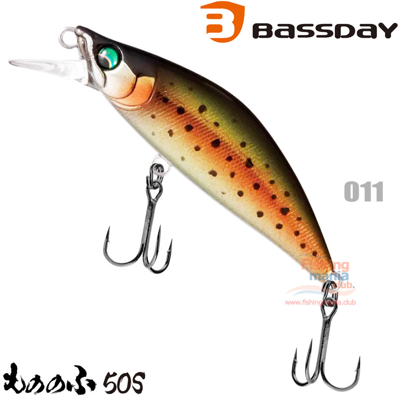 Bassday Mononofu 50S 4.6 g, 50 mm Sinking Trout Minnow | eBay
