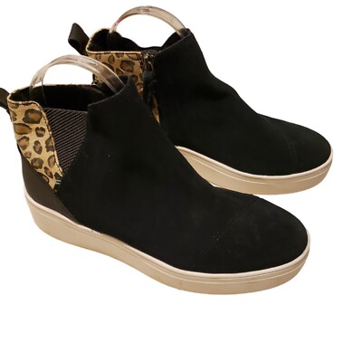 Ankle Boots Toms Leopard Print Wedges Toms Ankle Boots Womens