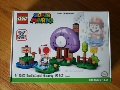 LEGO Super Mario Toad's Special Hideaway 77907 SDCC Expansion Retired New  Sealed