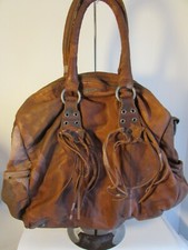 Sac Pochette IKKS Amore Mio En Cuir Noir Matelassé Clouté – Parfait état – Occasion