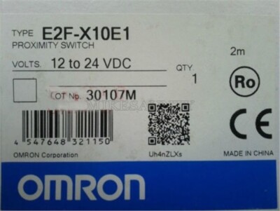 New 1Pcs Omron E2F-X10E1 12-24VDC Proximity Switch Plc Module nq