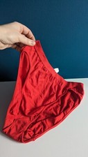 NWT Victoria's Secret VS Sz L 1999 Tactel Nylon Hi-Cut Second Skin Panties 90s