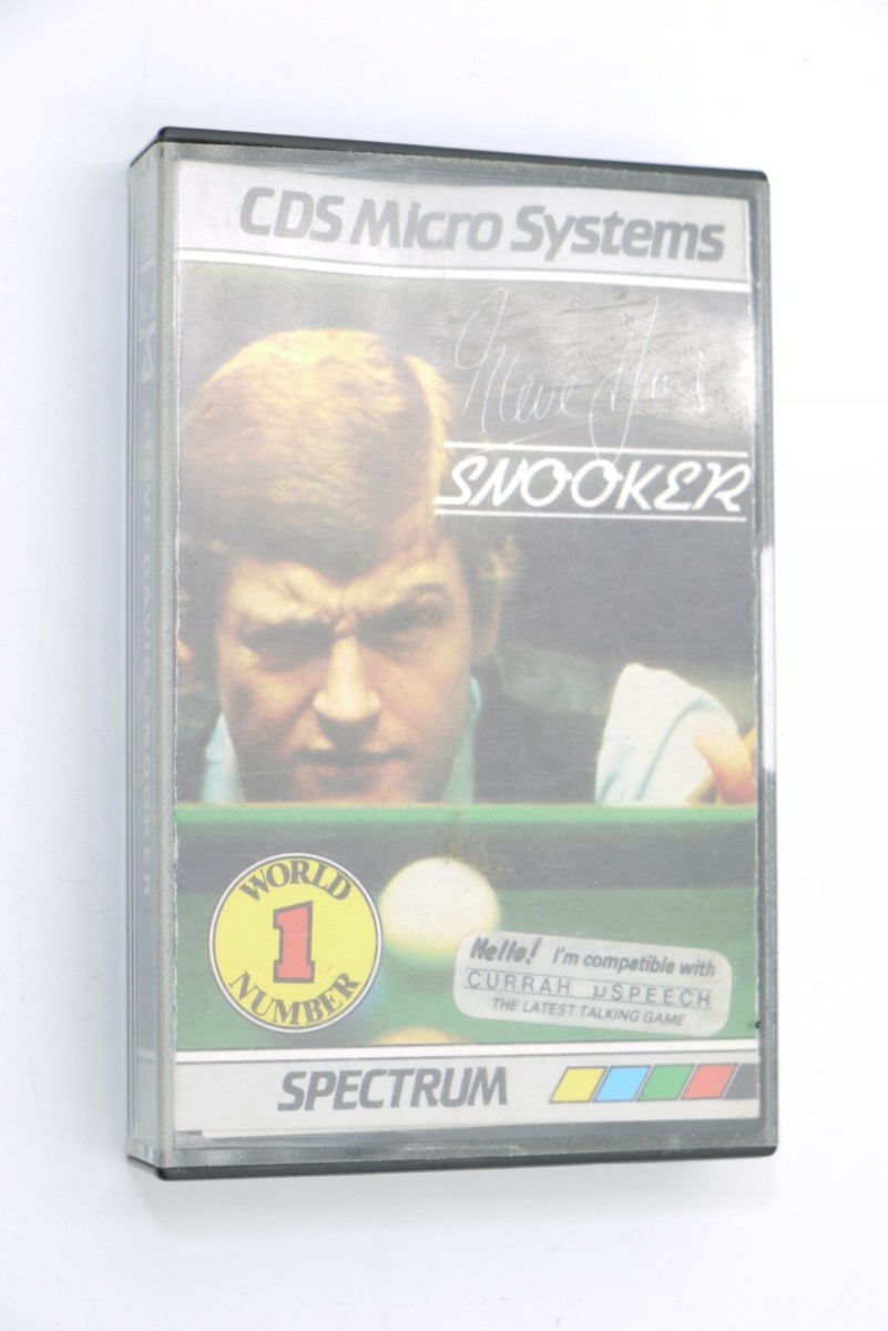 Steve Davis Snooker CDS MICRO SYSTEMS - ZX Spectrum CASSETTE GAME
