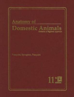 #ad #ad Anatomy of Domestic Animals: Systemic amp; Regional Approach Paperback GOOD $91.90