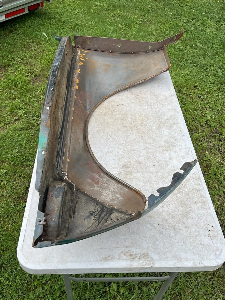 Guardabarros delantero derecho BMW E10 2002 1802 1602 lado pasajero mejilla de cerdo modificado Foto 4 de 4