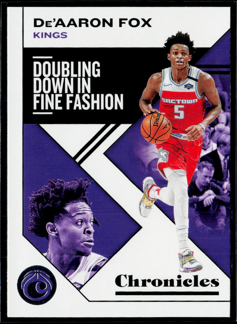 2019-20 Panini Chronicles #29 De'Aaron Fox