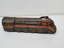 Vintage Modern Toys Overland Express 3140 Battery Operated Tin Lithograph Train