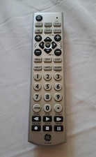 GE 24965 V2 4 Device Universal Remote Control Unit TV DVD SAT/CBL DVR Gray