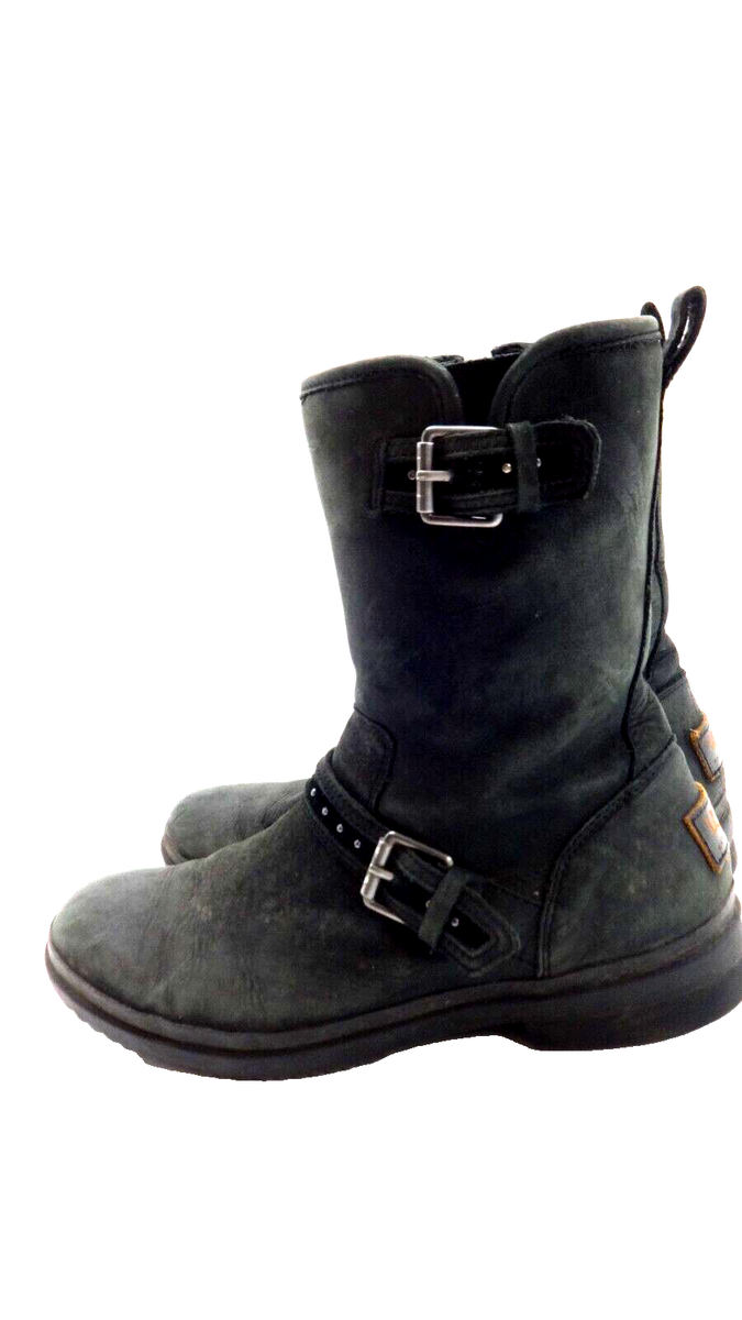 Ugg Australia Women's Jenise Black Stud Boots 1018997 Waterproof Size