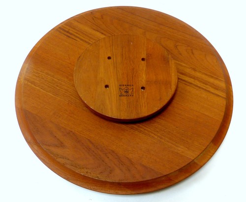 Vassoio girevole, TEAK, vassoio, DIGSMED Danmark, danese moderno, vassoio in teak, Lazy Susan - Foto 11 di 13