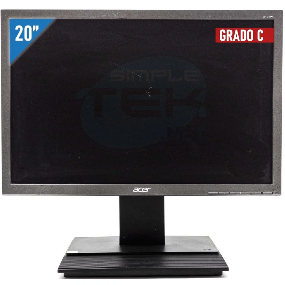 Acer B196WL 19 " 16:9 Bildschirm LCD Monitor Display Kasse DVR PC Computer Fest