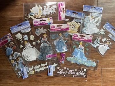 Disney Princess CINDERELLA dimensional stickers EK Success