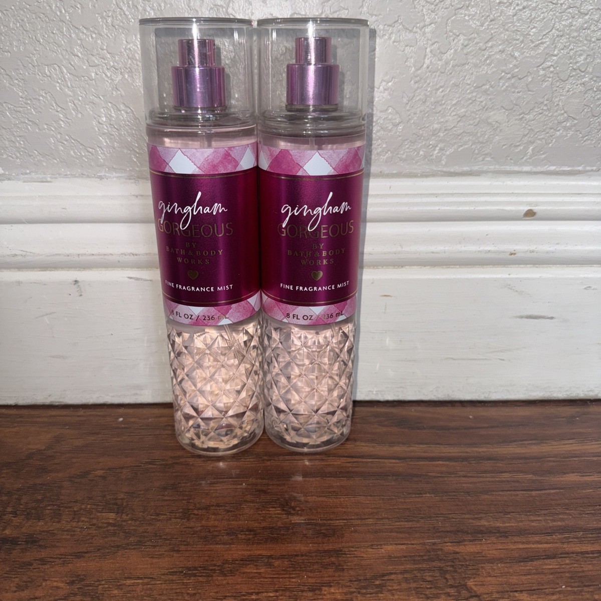 Lot Of 2 Bath & Body Works Gingham Gorgeous (2025 )Fine Fragrance