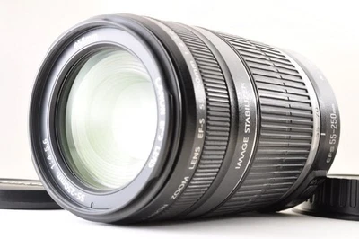 Objectif zoom téléobjectif Canon EF-S 55-250mm f/4-5.6 IS *Near Mint+5* #5215 - Photo 1/4