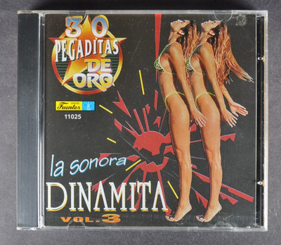 LA SONORA DINAMITA 30 Pegaditas de Oro SEXY CHEESECAKE LATIN CD CUMBIA mint