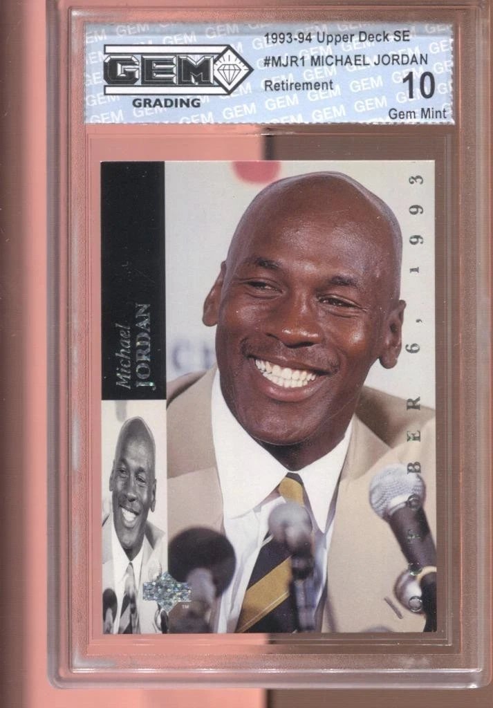 Michael Jordan Retirement Card for sale | eBay