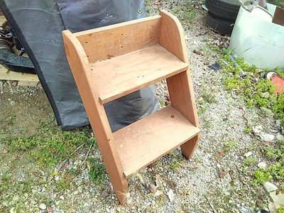 Teak Cabin Steps, 1985 Chris Craft Commander 282