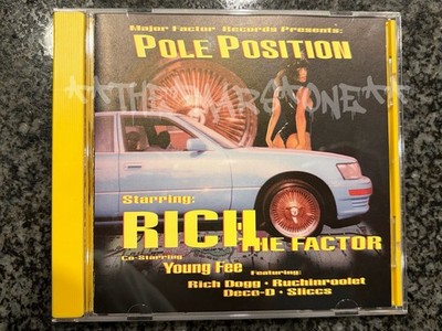 Rich The Factor Pole Position OG 1st Press CD Kansas City Missouri G-Funk MFR