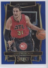 2016-17 Panini Select Concourse Blue Prizm /299 Mike Muscala #74 1md