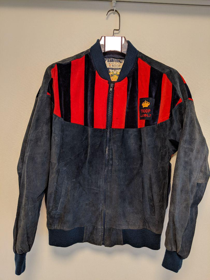 Vintage Troop LL Cool J Model Jacket Stadium Jumper Jackete Vintage Troop LL Cool J Model Jacket Stadium Jumper Jackete