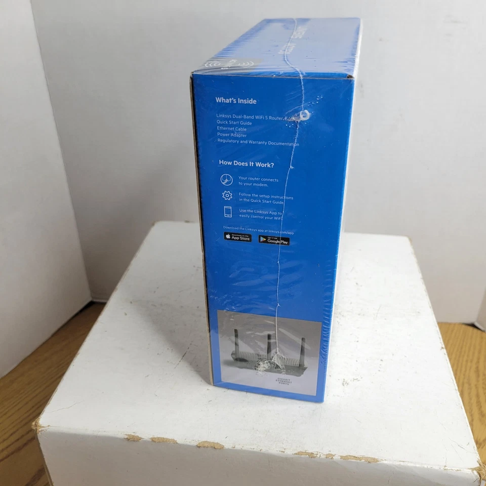 Linksys MAX-STREAM EA7250 AC1750 Dual-Band 1.7 Gbps WiFi 5 Router - Image 4 of 4