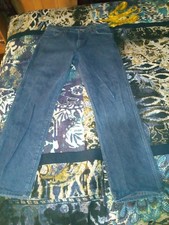 Vtg Wrangler Jeans Mens 36x34 Faded Blue 13MWZ Cowboy Cut USA Made 80s Western