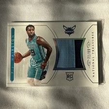 2014-15 PANINI NATIONAL TREASURES P.J. HAIRSTON RC ROOKIE PATCH /99 Hornets NBA