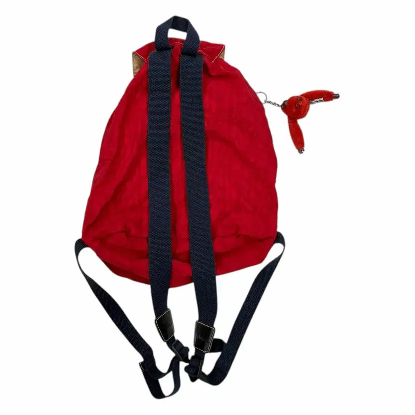 Kipling Vintage Red Drawstring Backpack - image 3