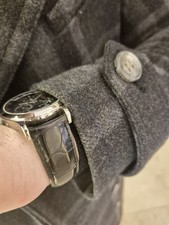 Jaeger-LeCoultre Master Geographic 1428470 rare black dial. 2