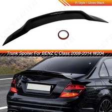 For Mercedes Benz W204 C250 C300 Rt Style 08-14 Gloss Black Duckbill Spoiler Lip For Mercedes Benz W204 C250 C300 Rt Style 08-14 Gloss Black Duckbill Spoiler Lip