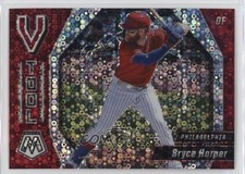 2021 Panini Mosaic V Tool Quick Pitch Mosaic Prizm Bryce Harper #VT5 0ge4