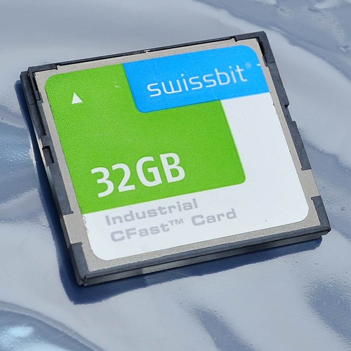Swissbit 32GB Industrial CFAST Card SFCA32GBH1BR4TO-I-NC-236-STD Tested!