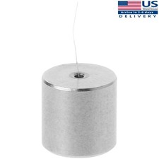 Lightweight Metal Anti-Skate Weight with Nylon Thread for Turntable Aficionados