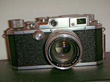 Canon IID (copie Leica)argentique télémétrique  avec Canon 50mm 1.8