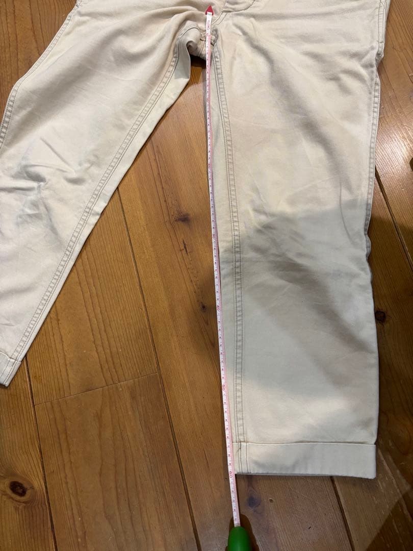 Visvim Beige Cropped Chinos Button Fly Straight S… - image 12