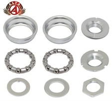 STEEL ALTA BOTTOM BRACKET SET 1/PIECE CRANK 5/16X9 24TPI CHROME