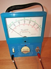 Vintage Bell System KS-14510-L11 Model Multimeter w/Probes - Working