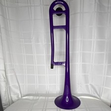 pBone PBONE1W Purple Plastic Tenor Trombone Bb Key Water Key with Bag-parts only