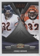 2009 Donruss Gridiron Gear Player Timeline Cedric Benson #19 0c4
