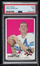 1969 Topps Craig Morton #235 PSA 7