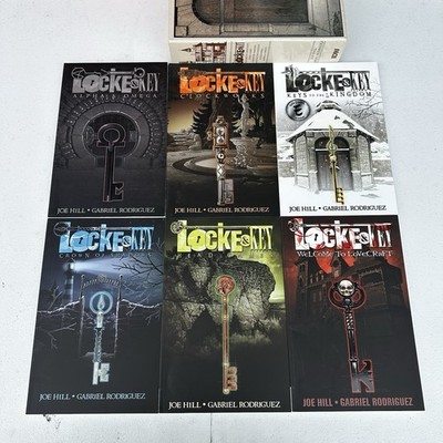 Locke and Key Slipcase Box Set Joe Hill 2014 Vol 1-6 Image Comics Graphic Novel