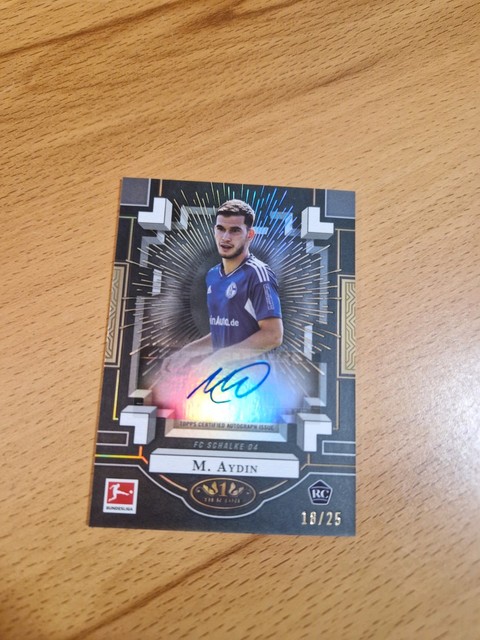 Topps Bundesliga Tier One 2022 23 Auto Autograph Autogramm Mehmet Can Aydin /25