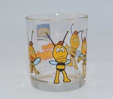 Die Biene Maja Krüger Sammelglas Willi,Maja, Flip Vintage